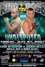 Watch King of the cage Undisputed Primewire